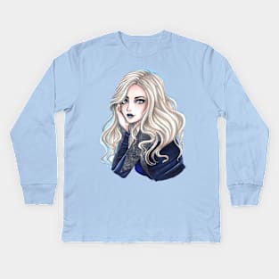 Killer Frost The Flash Arrowverse Kids Long Sleeve T-Shirt